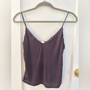 Madison & Berkeley purple top cami